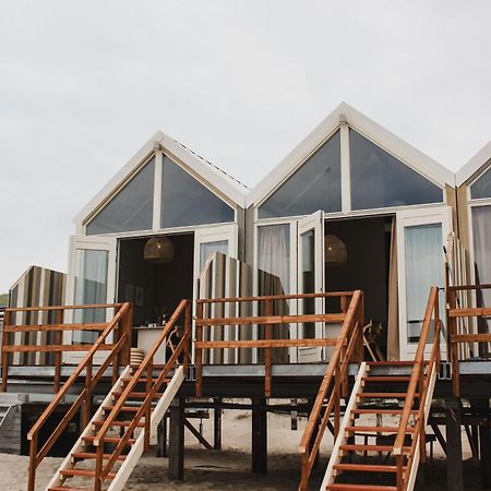Strandhuisjes Zoomers Aan Zee Castricum Buitenkant foto